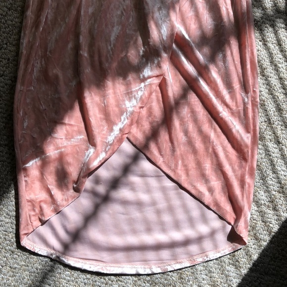 🛑SOLD🛑Eva Mendes holiday  ani velvet wrap dress - Picture 7 of 8